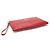 Saint Laurent Rote Matelassé gesteppte Kalbsleder Goldton Monogramm Tablet Neue Medium Pouch Clutch - Ansicht 4
