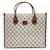 Gucci Small tote bag Interlocking GG Bianco  - vista 1
