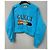 Gucci Sudadera de jersey de algodón para mujer Azul - vista 4