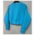 Gucci Sudadera de jersey de algodón para mujer Azul - vista 5