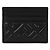 Fendi Tarjetero plano de piel napa negra Negro - vista 5