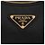 Prada Mini borsa in pelle Saffiano Re-Edition Nero - vista 9