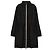 Burberry Langer Nylon-Parka mit Karomuster Schwarz - Ansicht 3