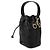 Fendi Mini borsa in pelle Montrezzo Nero - vista 4