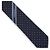 Salvatore Ferragamo Cravatta in seta jacquard NAVY Blu - vista 7