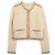 Isabel Marant Merino-Tweed-Cardigan Braun