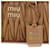 Miu Miu Borsa Tote Marrone - vista 9