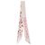 Salvatore Ferragamo Sciarpa in seta stampata LIGHT BALLET PINK+IVORY Bianco - vista 3