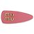 Miu Miu Clip per capelli in vernice Rosa