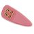 Miu Miu Clip per capelli in vernice Rosa - vista 4