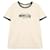 Moncler Logo Jersey T-Shirt Weiß