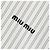 Miu Miu Camicia in popeline a righe Bianco - vista 8