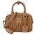 Miu Miu Borsa Tote Arcadia Materasse Marrone - vista 3