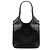 Miu Miu Leder-Tote-Bag Schwarz - Ansicht 3