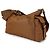 Prada Borsa a tracolla Explorer in Re-Nylon Large Marrone - vista 4