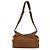Prada Borsa a tracolla Explorer in Re-Nylon Large Marrone - vista 5