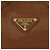 Prada Borsa a tracolla Explorer in Re-Nylon Large Marrone - vista 9