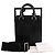 Gucci Mini borsa a tracolla nera goffrata Nero