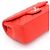 Chanel Mini Borsa a Spalla e Borsa Crossbody New Classic Flap CC in Agnello con Catena Argentata Rosso - vista 13