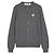 Comme Des Garcons Cardigã com Coração Dourado Marrom - vista 10