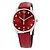 Gucci Reloj de cuero para mujer con esfera de perlas Rojo Roja - vista 4