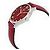 Gucci Reloj de cuero para mujer con esfera de perlas Rojo Roja - vista 5