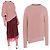 Stella Mc Cartney Asymmetrischer Rundhalsausschnitt Strick Rot