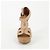 Bottega Veneta Beige Leather Strap Open Toe Heel Size Brown - view 3