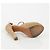 Bottega Veneta Beige Leather Strap Open Toe Heel Size Brown - view 5