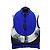 Louis Vuitton Reversible Steppweste mit blauem Monogramm-Kreis