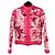 Leichte Steppjacke mit Blumenmuster Moncler ALISIA Größe Rot