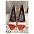 Karine Arabian Teddy Leder-Pumps Braun Rot Beige - Ansicht 3