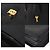 Hermès Saca de Pêche Black Gold Nero - vista 8