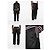 Thom Browne Pantaloni Track Last No Margin Ripstop Nero - vista 4