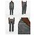 Thom Browne Pantaloni Track Last No Margin Ripstop Nero - vista 6