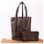 Louis Vuitton Borsa a Spalla Bucket Mare Damier Rosso - vista 12