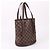 Louis Vuitton Borsa a Spalla Bucket Mare Damier Rosso - vista 4