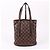 Louis Vuitton Borsa a Spalla Bucket Mare Damier Rosso - vista 5