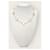 Van Cleef & Arpels Vintage Alhambra Halskette mit Perlmutt-Motiv Weiß  - Ansicht 2