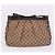 Gucci Borsa a tracolla con zip in jacquard motivo GG Marrone - vista 6