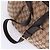 Gucci Borsa a tracolla con zip in jacquard motivo GG Marrone - vista 8