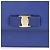 Salvatore Ferragamo Borsa a tracolla e crossbody Vara Genie in pelle Saffiano blu - vista 3