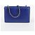 Salvatore Ferragamo Borsa a tracolla e crossbody Vara Genie in pelle Saffiano blu - vista 9