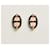 Hermès Mini Maillon Chandelier Earrings Black Rose Gold  - view 7