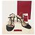 Valentino Schwarze Rockstud Metallic-Sandalen mit Absatz - Ansicht 8
