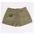 Zadig & Voltaire Pantalones cortos caqui para mujer con parche estampado Castaño - vista 3