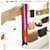 Gucci Sciarpa Twilly in seta a righe Multicolore  - vista 14