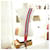 Gucci Sciarpa Twilly in seta a righe Multicolore  - vista 15