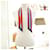 Gucci Sciarpa Twilly in seta a righe Multicolore  - vista 4