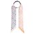 Burberry Sciarpa skinny in seta a quadri da donna Multicolore - vista 2